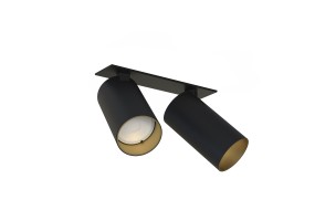 Įleidžiamas šviestuvas MONO SURFACE II BLACK/GOLD